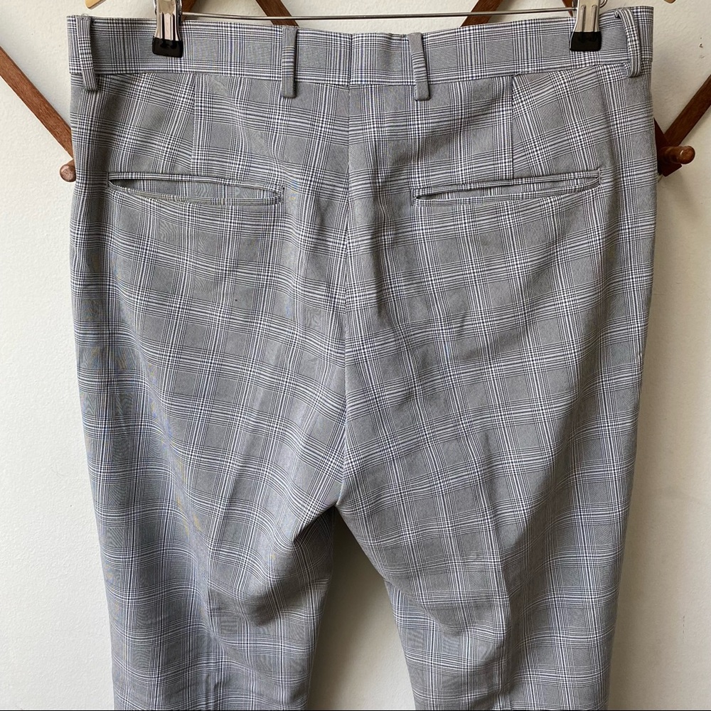 H&M Plaid Slim Fit Pants - Picture 5 of 12